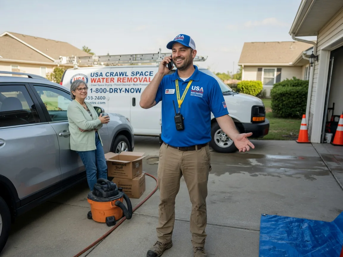 Crawl Space Water Removal Purmela, TX FAQs